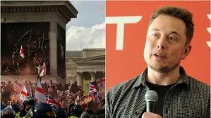 Elon Musk told a London far-right rally the left “celebrates murder” and warned: “Violence is coming… you either fight back or die.” A massive far-right rally in London, billed as one of