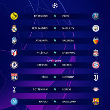 The uefa country ranking (also known as the uefa coefficient) is a ranking list drawn up by uefa that makes it possible to compare the strengths of the various countries. The Official Result Of The Ucl Draw 2019 2020 Liveonscore Com