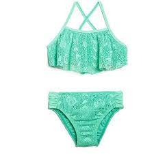 Op Toddler Girl Josie Flutter Top Bikini Swimsuit Walmart Com Bikini Swimsuits Swimsuits Bikinis