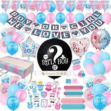 Target has the baby shower party supplies you're looking for at incredible prices. Gender Reveal Party Supplies 200 Pieces 36 Inch Reveal Balloon Boy Or Girl Banner Mommy To