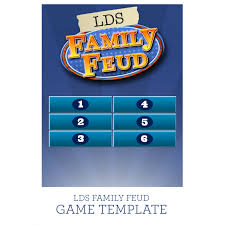 If they get three x's before they get them all right the other team can steal. Family Feud Game Template Life On Purpose Academy