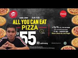 The material cost to make an entire pizza is about 89 cents. All You Can Eat Pizza Hut Rp 55 000 Nett Review Youtube