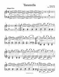 Free Piano Sheet Music Tarantella Op 100 No 20 Burgmuller Enjoy Piano Sheet Music Free Piano Sheet Sheet Music