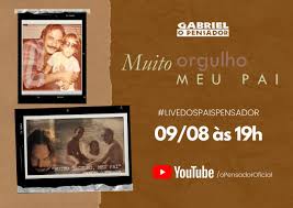 Gabriel O Pensador Faz Live Para Celebrar O Dia Dos Pais Latinos Brasil Www Latinosbrasil Com