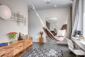 Sold and shipped by sunnydaze décor. Indoor Hammock Ideas For Year Round Summer Atmosphere