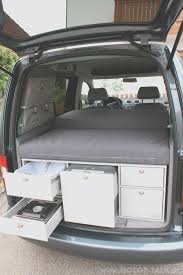Van Life Interior Ideas Inspirational Van Life Interior Ideas Vw Caddy Conversions Evolution Campervan I Minivan Camper Conversion Van Interior Van Life Diy