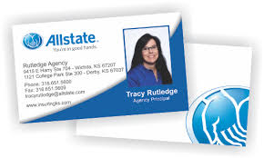When it comes to your business, don't wait for opportunity, create it! American Family Farmers Allstate Insurance Business Cards