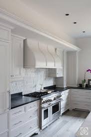 kitchen with white oak floors