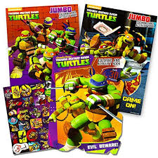 Free shipping for many products! Teenage Mutant Ninja Turtles Coloring And Activity Book Set With Stickers 3 Tmnt Coloring Books O Teenage Mutant Ninja Turtles Coloring Books Teenage Turtles