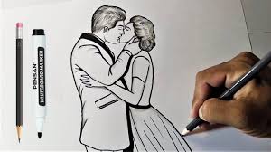 How To Draw Couple Step By Step Easy Drawings For Beginners Easy Drawings For Beginners Easy Drawings Couple Drawings