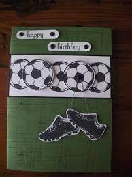 Alternatively, you sell it to a local card shop, but keep in mind dealers pay wholesale prices… they have to make a profit after all, and selling a large collection takes a considerable amount of time and resources… so don't expect to get ebay prices for your football cards when you sell to a dealer. Pin By Shelby Elder On Soccer 3 Homemade Birthday Cards Kids Birthday Cards Birthday Cards For Boys