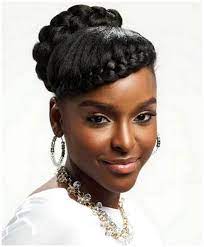 Simple Wedding Hairstyles For Black Women Simple Wedding Modele Coiffure Styles De Coiffures Coiffure