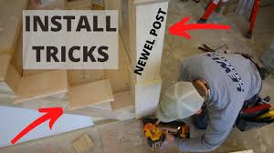 5 establishing the skirt board length for your stairway finding the length of skirt boards for your stair way is very easy. Stair Skirt Board And Newel Install Keys For A Crisp Install Youtube