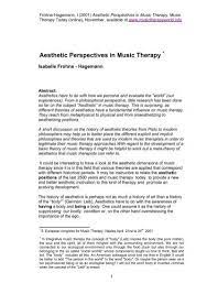 Do you need new gym motivation for next workout session at the gym ? Aesthetic Perspectives In Music Therapy World Federation Of