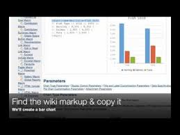 Creating A Chart In Confluence The Old Way Youtube