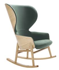 Hygge High Back Rocking Chair By Connection In Rocking Chairs Rocking Chair Chair Hygge Tangkula outdoor wicker rocking, modern cushioned seating and back, auto adjustable rattan reclining chair, space saving design, garden lawn balcony backyard patio fu, brown. pinterest