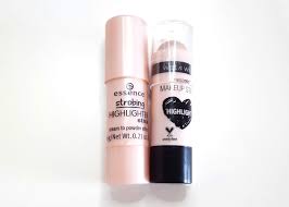 The baked satin finish formula applies smoothly while the light texture blends. Wet N Wild Megaglo Makeup Stick Highlight Vs Essence Strobing Highlighter Stick Comparison Review Pretty In Bronze