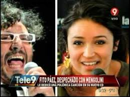 Jun 15, 2021 · en respuesta a la controversia, los ángeles azules se limitaron a postear una foto de una pareja de adolescentes para explicar que de eso se trata la canción. Fito Paez Despechado Con Su Ex Pareja Julia Mengolini Youtube