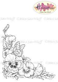 Tattoo Flower Drawing Pansies Pansy Tattoo