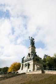 Germania statue of the niederwald denkmal monument near ruedesheim, germany. Germania Statue In Rudesheim Germany Entouriste