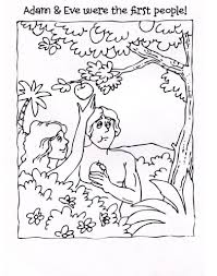 Adam And Eve Coloring Sheet Adam And Eve Coloring Pages For Kids In 2020 Adam And Eve Coloring Pages Halloween Coloring Pages
