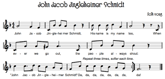 John Jacob Jingleheimer Schmidt Beth S Notes Silly Songs Teaching Music Elementary Music