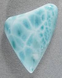 Larimar Official Stone Of The Dominican Republic Found And Cultivated There Stones And Crystals Minerals And Gemstones Designer Gemstone
