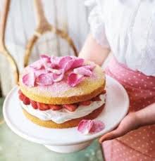 Heat oven to 190c/170c fan/gas 5. Raspberry And Lemon Sponge Cake Recipe Delicious Magazine