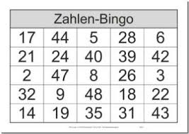 Wenn wir über bingo sprechen, kommen wir nicht umhin, an die großen säle zu denken, mit vielen spielern das spiel wird dann über mexiko nach nordamerika exportiert. Bingo Spielscheine Mit Zahlen Von 1 Bis 48