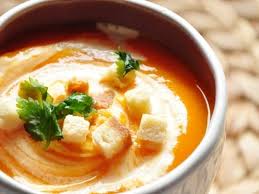 Recette De Soupe Vitaminee A La Carotte Courge Et Orange Recette Recette Soupe Alimentation Courge