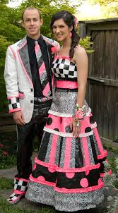 Prom Royalty Dons Duct Tape Preston Hollow People Duct Tape Prom Dress Duct Tape Clothes Duct Tape Dress