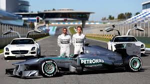 Team Mercedes Petronas Hamilton Rosberg Mercedes