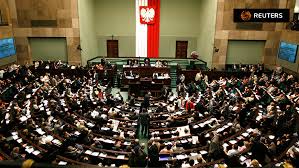 Il sejm, nell'ordinamento costituzionale polacco, è la camera bassa del parlamento; Statement By Secretary General Jagland On Adoption By Sejm Of Poland Of Draft Act On Constitutional Tribunal Council Of Europe