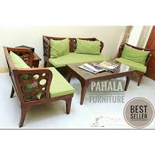 Selain kecocokan desain, jika kamu membeli satu set sofa harganya lebih murah dan bisa menghemat dompet anda untuk di gunakan membeli perabot mebel lainnya. Jual Kursi Tamu Kayu Jati Murah Kursi Tamu Minimalis Donat Evalia Kursi Jati Sofa Jati Minimalis Limited Edition Di Lapak Obehrumahtangga Bukalapak