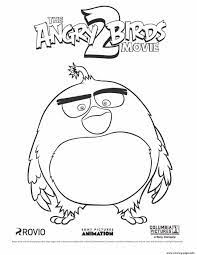 Various coloring pages for kids, and for all who are interested in coloring pages, can get amazing pictures easily through this portal. Big Black Bird Bomb From Angry Birds Movie 2 Coloring Pages Printable
