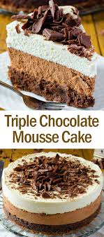 Meanwhile dissolve gelatin in cold water and let it swell for about 5 to 10 minutes. What Exactly Makes A Good Lawyer Red Girl Blog Mousse Cake Recipe Chocolate Mousse Cake Recipe Triple Chocolate Mousse Cake