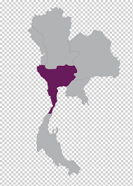 Flag Of Thailand Map Map Of Thailand Purple Silhouette Magenta Png Klipartz