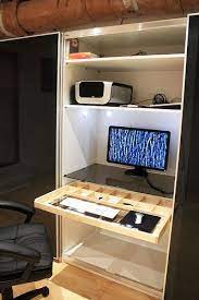 Ihre emailbenachrichtigungen jederzeit abstellen indem sie ihre angegebene emailadresse durch klick auf. Best 10 Home Office Ideas For Small Spaces The Beautiful Apartment Minihaus Pc Schrank Buroschranke