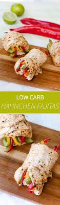 Schnelle Low Carb Hahnchen Fajita Rollchen Mit Leckerer Marinade Rezept Schnelles Abendessen Rezepte Fajita