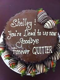 It can be difficult to express your feelings using words, but a custom design cake might do the trick. Gifts For Employee Farewell