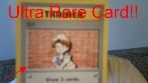 When you play this card, put it next to your active pokémon. Ultra Rare Bill Pokemon Card Youtube
