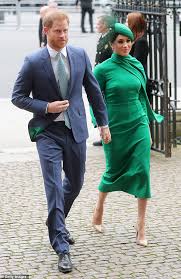 The duchess of sussex, 37, regularly defies royal protocol by wearing dark nail polish, eschewing hosiery, styling her hair in a messy bun and choosing outfits. Prince Harry And Meghan Markle Seen As Red Carpet Fodder Newscolony