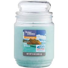 Better Homes And Gardens Wm Scented Candle In Glass Jar 13 Oz 368 5 G Carribean Sea Breeze Caribbean Sea Breeze Candle World Shop