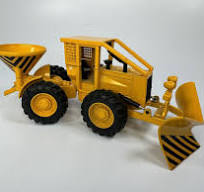 Joal CATERPILLAR Cat Snow Plough & Salt Spreader #229 Diecast Metal 1:43  Loose
