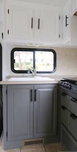 Clean And Modern Remodeled Campers Camper Living Camper Makeover