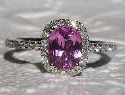Pink Sapphire Engagement Ring Hot Pink Ceylon Sapphire In Etsy Pink Sapphire Engagement Hot Pink Diamond Ring Pink Sapphire Ring Engagement