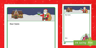 Click on the download link below. Blank Letter To Santa Ks1 Resource Teacher Made