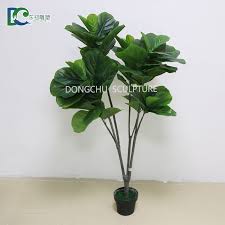 Our fiddle leaf fig tree leaves made of a thick plastic like material, leaves and vines are connected with wire underneath the fake branches,adjust the leaves to your liking, a. Guangzhou Factory High Quality Artificial Potted Green Plants Plastic Faux Fiddle Leaf Fig Tree For Decor View Plastic Faux Fiddle Leaf Fig Tree For Decor Dc Product Details From Guangzhou Sheng Jie