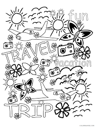 15 free adult coloring pages (also, a bonus list of. Travel Coloring Pages For Kids Travel 3 Printable 2021 683 Coloring4free Coloring4free Com