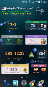 A colorful widget for each of your events. Event Countdown Widget For Android Apk Download